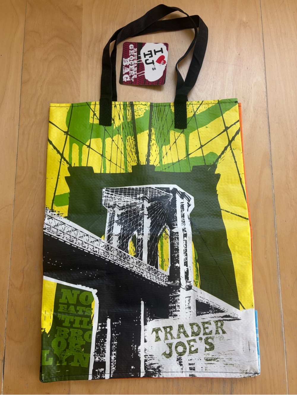 Trader Joe's NYC Graphic Tote Bag Limited Edition NWT